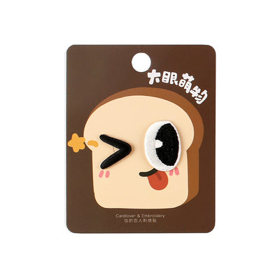 Wink Eye Wink Wink Embroidered Sticker & Iron-On Patch