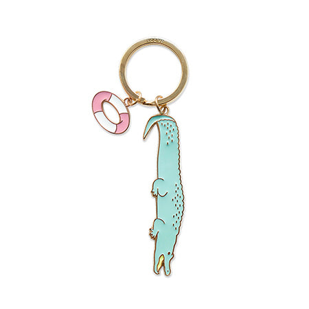 Animal Crocodile Key Chain By 小野 Xaoye