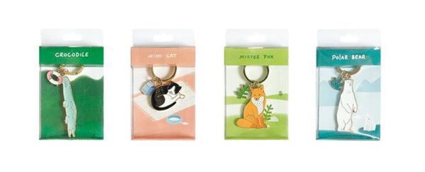 Animal Key Chain By 小野 Xaoye