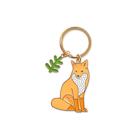 Animal Mister Fox Key Chain By 小野 Xaoye