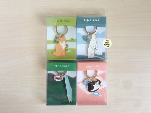 Animal Key Chain By 小野 (Xao Ye)