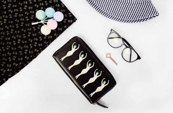 Ballet LadyLady Long Wallet