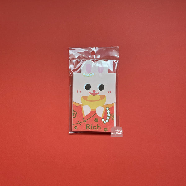 Cute Rabbit [ Fortune Ingot ] Red Packets By U-Pick