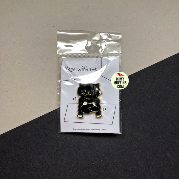 Yoga Cat [Lotus Pose] Pin By U-Pick