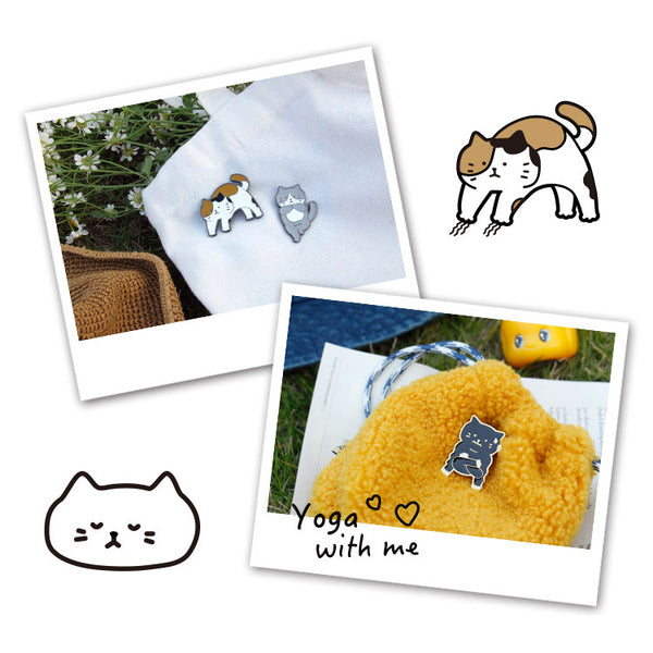 Yoga Cat [ Tree Pose ] Pin By U-Pick