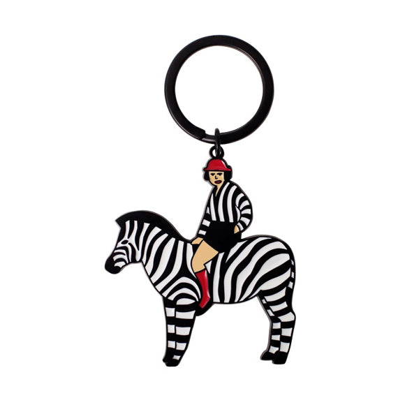 Zebra Key Chain By YIZI STORE